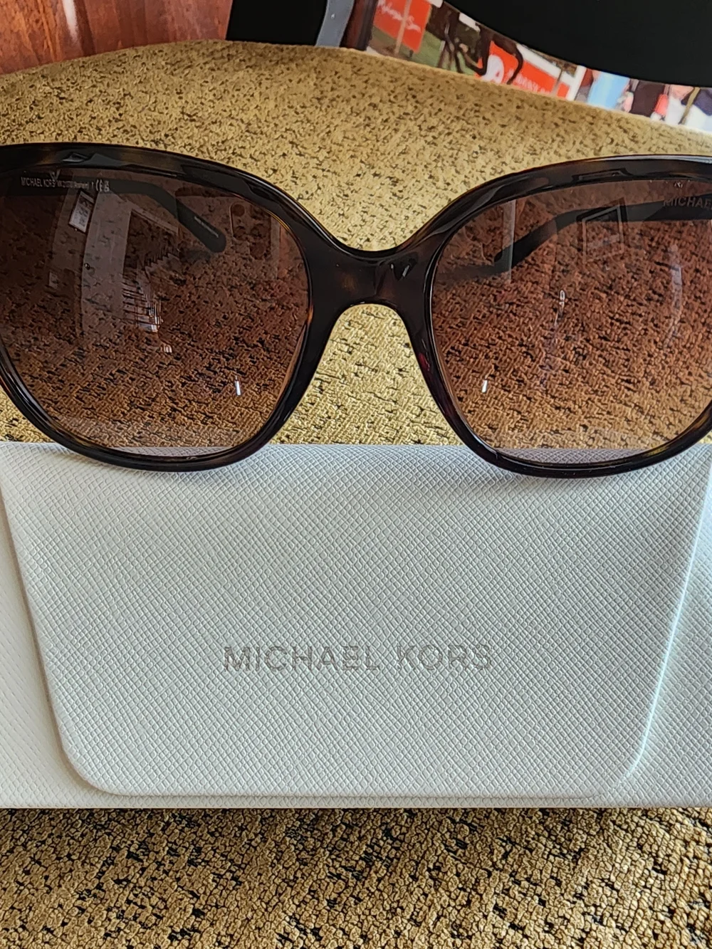 Michael Kors Brown Gradient Sunglasses